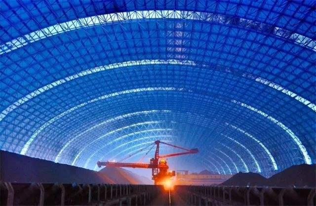 海宁亿优钢构工程师为您解析原料场封闭技术的特点和类型